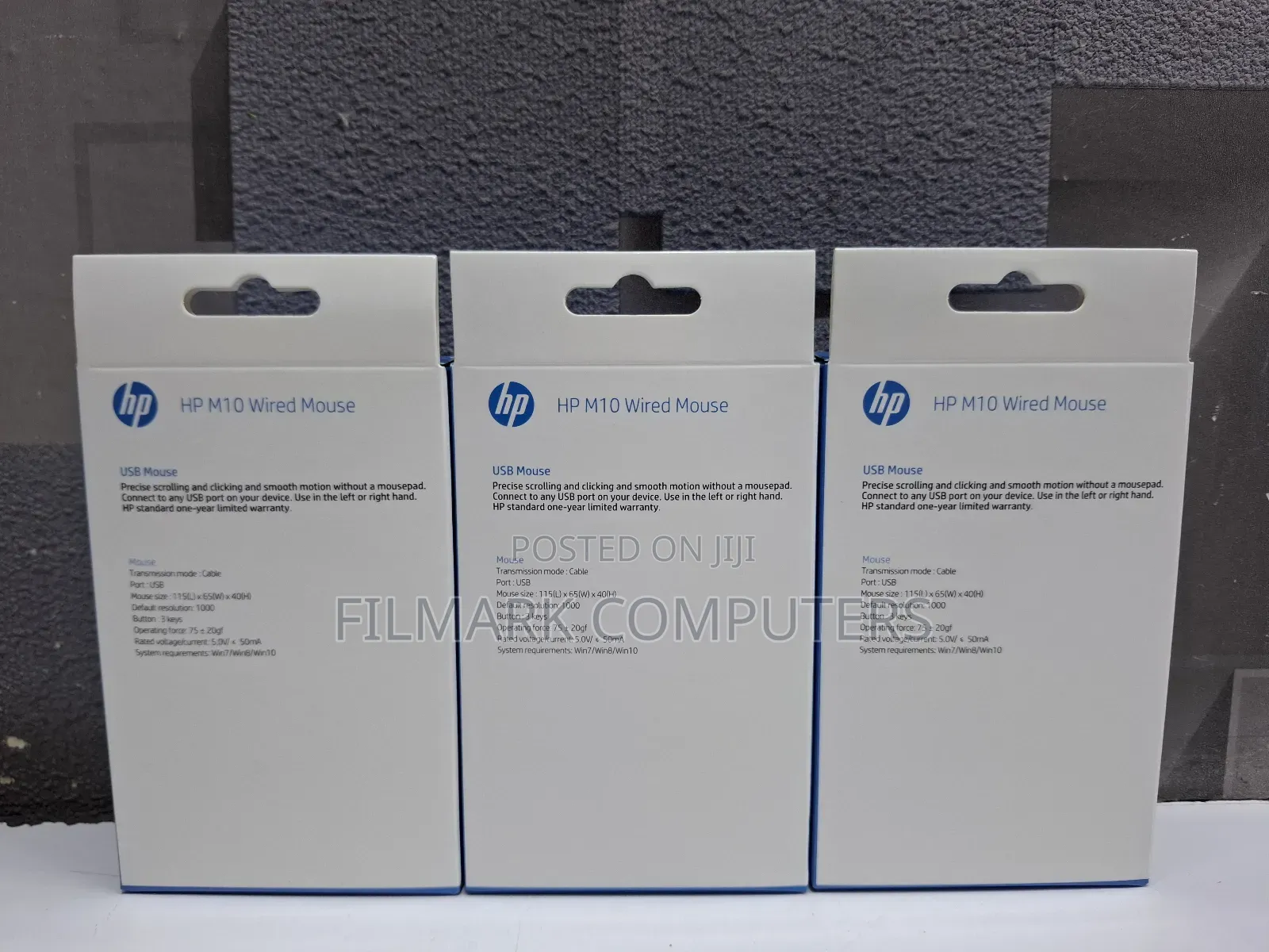 Hp M10 Wired Usb Mouse