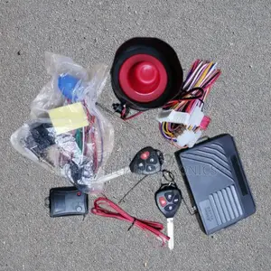 Anti-Theft Universal Car Alarm Kit With Remote Lock and Unlock Keys