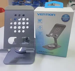 Vention Desk Phone Stand With 360° Rotatable Base