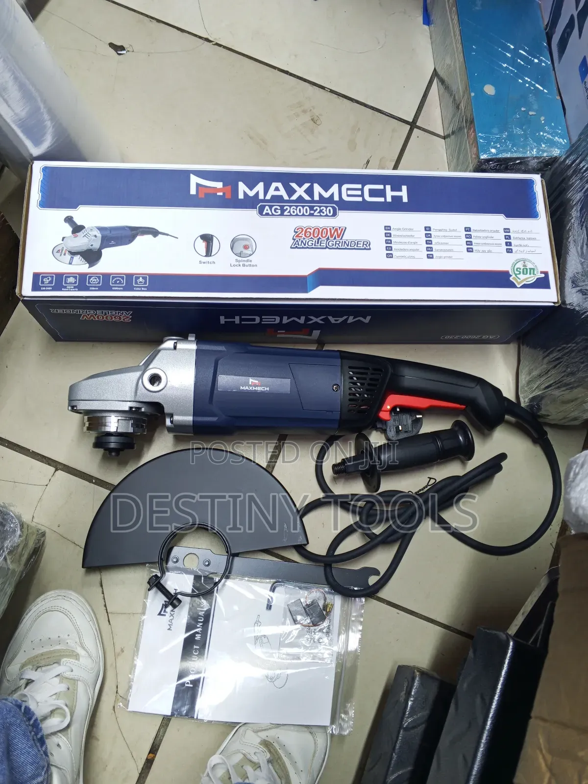 Angle Grinder Maxmech 9"