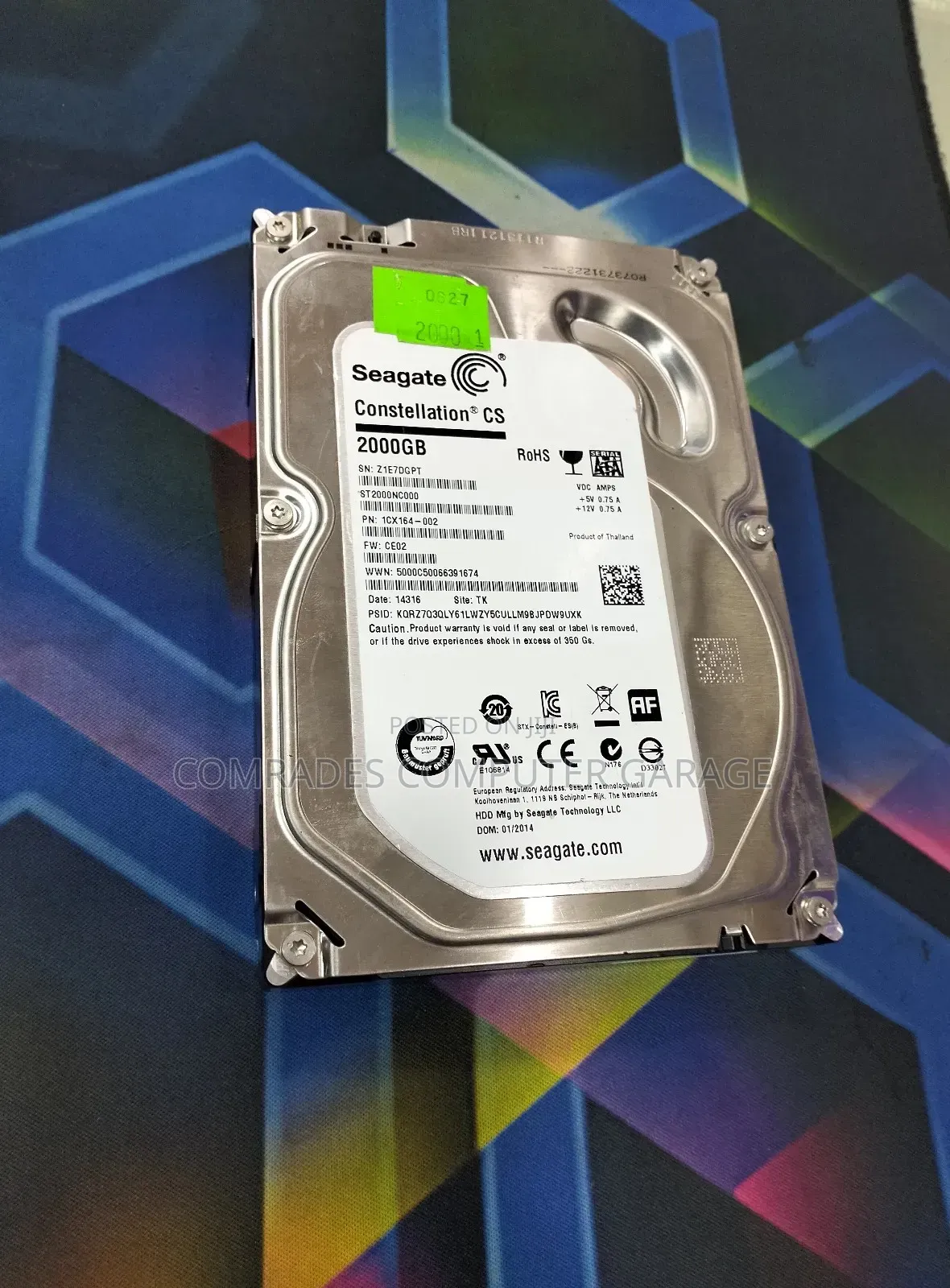 2 Tb Seagate Harddrive