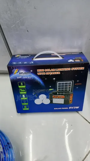Dplight Solar Lighting With Speaker. 9v3w