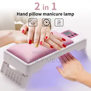 2 in 1 Hand Pillow Nail Manicure Lamp