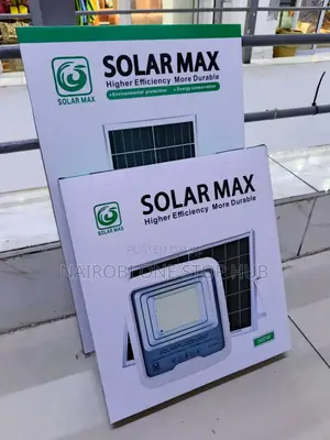 300w Solarmax Solar Floodlight With Remote Control