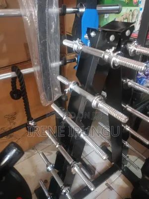 Chrome Dumbbell Bar