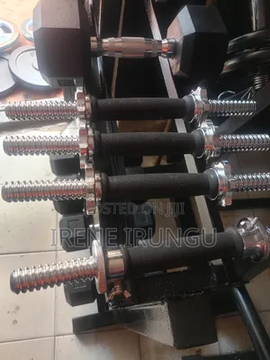 Dumbbell Bars With 4 Spin Locks