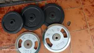Quality Weights Plates++ Barbells Gym Weight