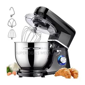 Reki 1200 Watts Heavy Duty Stand Mixer 6.0l Stainless Steel Bowl