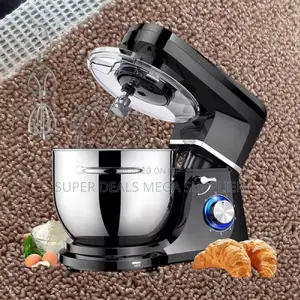 Reki 1200w Stand Mixer With 6l Stainless Steel Bowl and Accessories