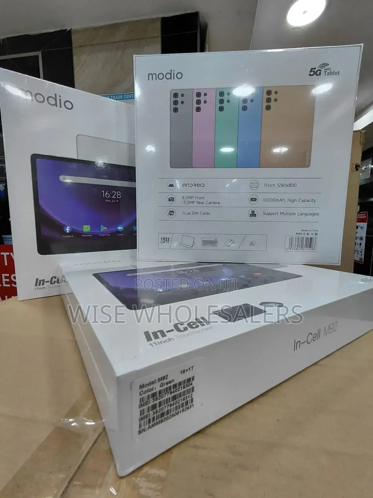 New Modio M96 8 GB Black