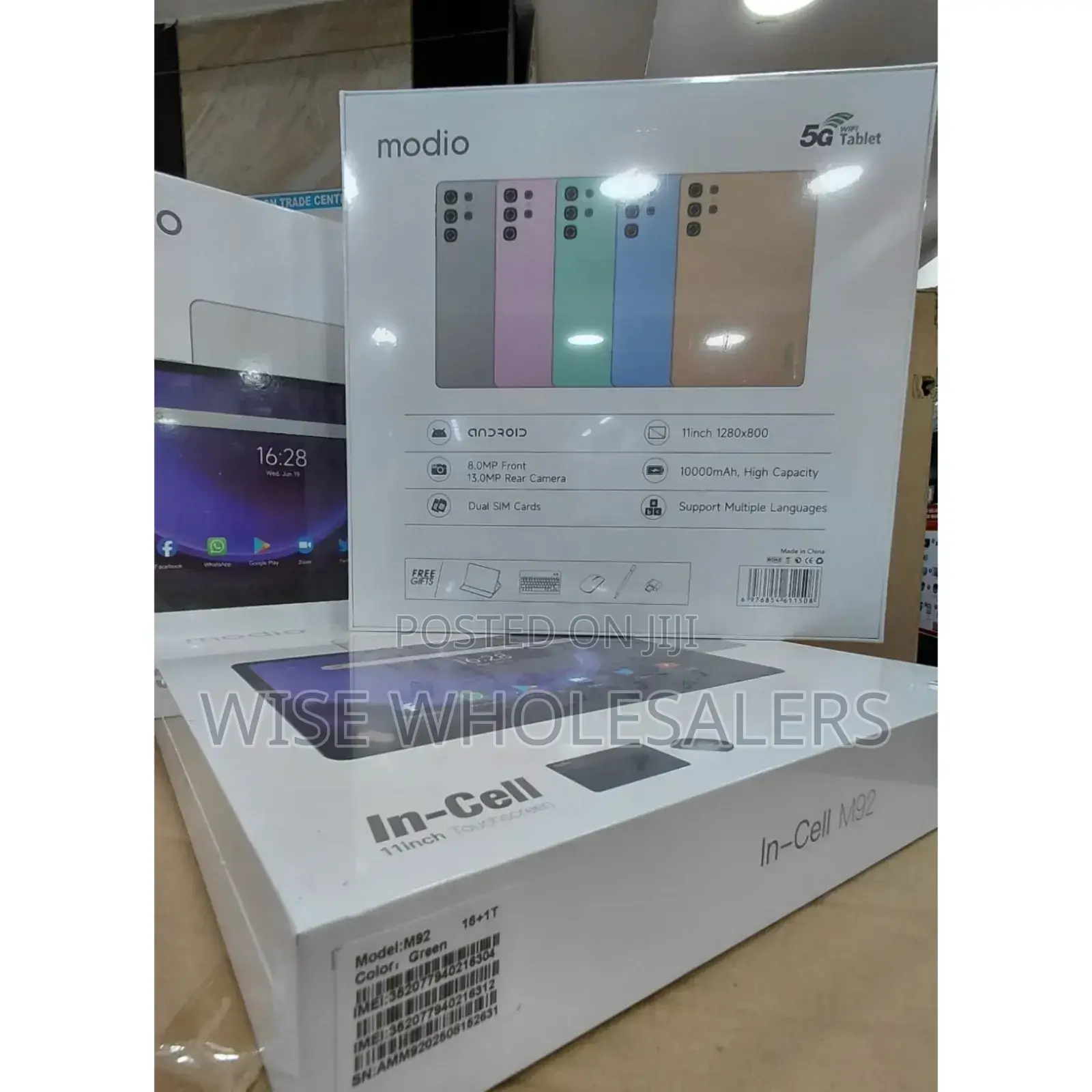 New Modio M96 8 GB Black