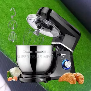Reki 1200 Watts Heavy Duty Stand Mixer With Dough Hook and Wire Whisk