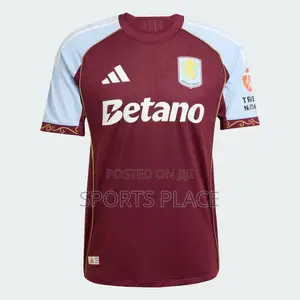 Aston Villa Fc 25/26 Player Version Home Jersey