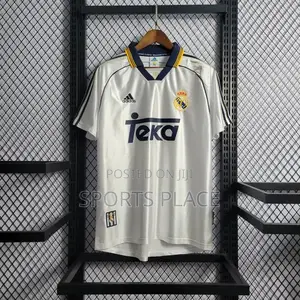 Real Madrid 1998/00 Home Retro Jersey