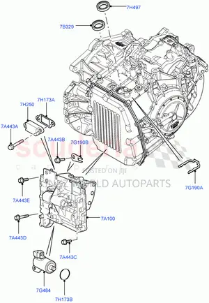 Lr002910 Gasket Solenoid VLV Body Aisin Awf21 6 SPD Auto | Frl2 Evoque