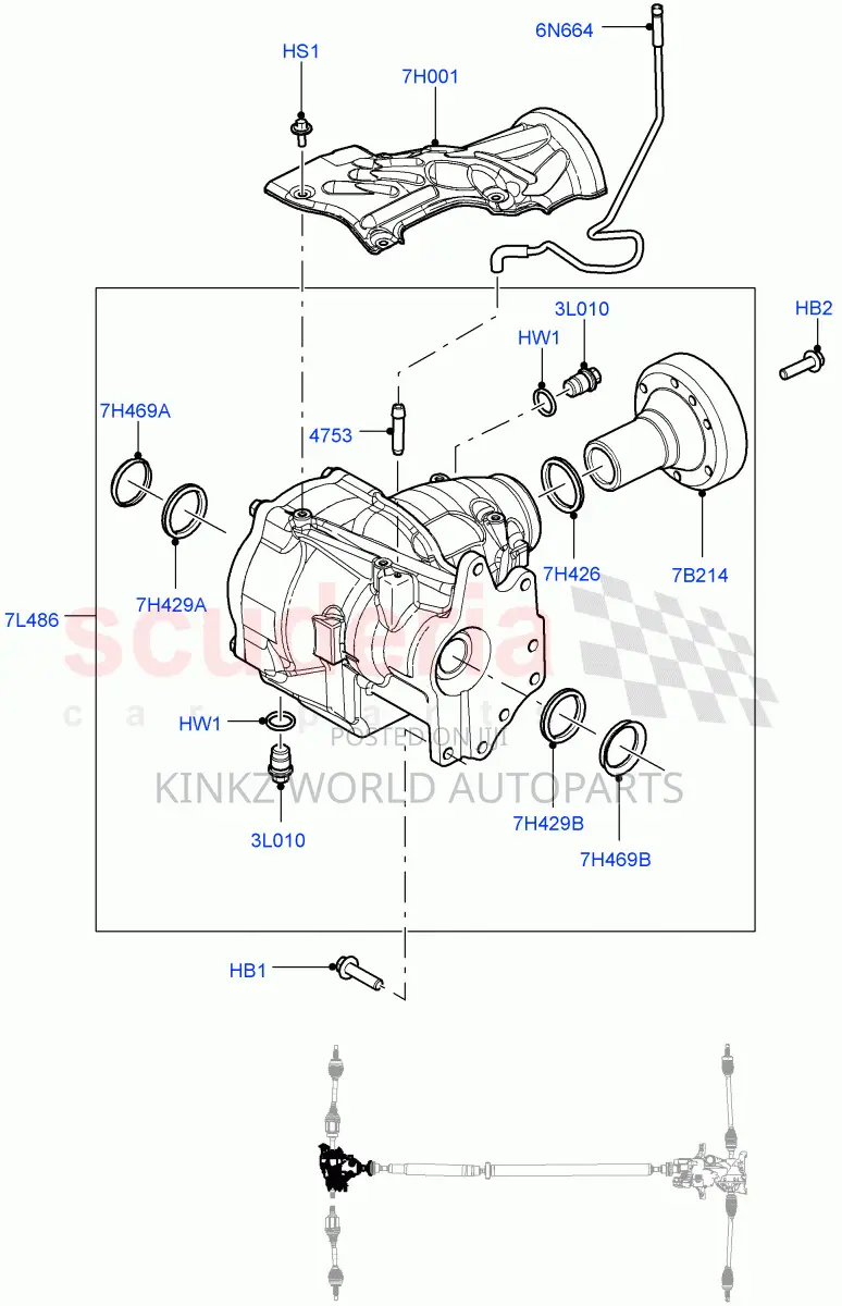Lr003155 - Outer Seal Front Driveshaft - Fr2, Range Rover Evoque