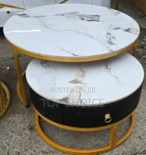 Round Marble Set Tables
