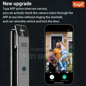Tuya Smart Door Lock 3d Face Recognition Door Lock Biometric