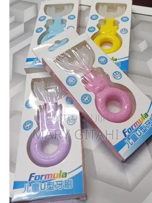 Multicoloured *Kids Toothbrush Silicone*