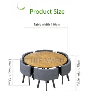 7 Pc Round Dining Table Set in Kenya
