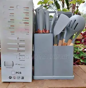 Good Dirable 19pcs Silicone Kitchenware Set