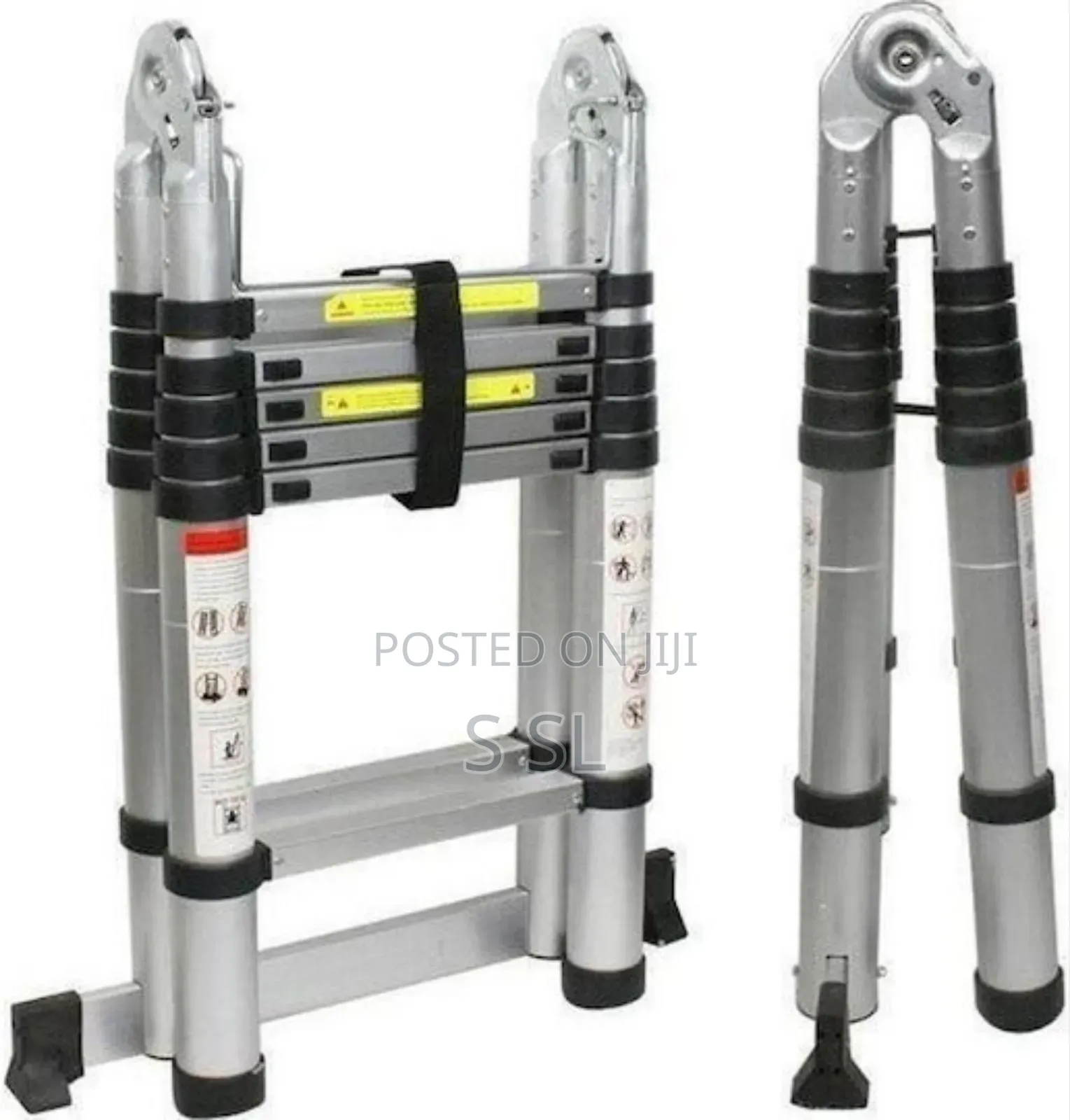 3.8m Double Telescopic Ladder Suppliers