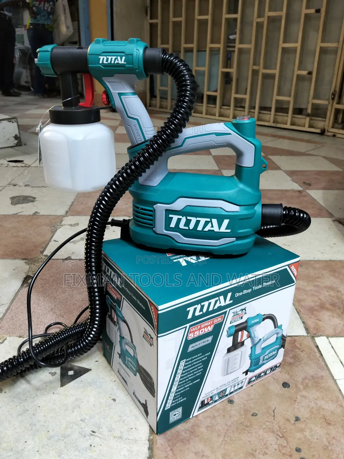 Fine Touch High Pressure Total Spray Gun 550 Watts