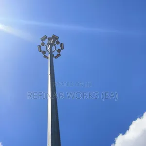 Stadium & Airport High Mast Floodlight Poles