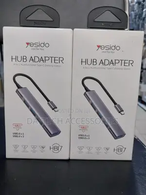 Yesido 4-in-1 Type-C Hub to 4 Usb Ports Docking Station