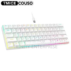Mechanical Keyboard RGB Led Backlit Hot Swappable Mechanical 68keys