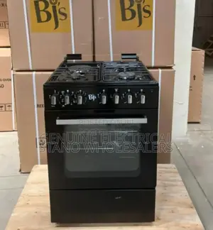 Grey BJS 60by60 Standing Cooker. Electric Oven. Electric Plates