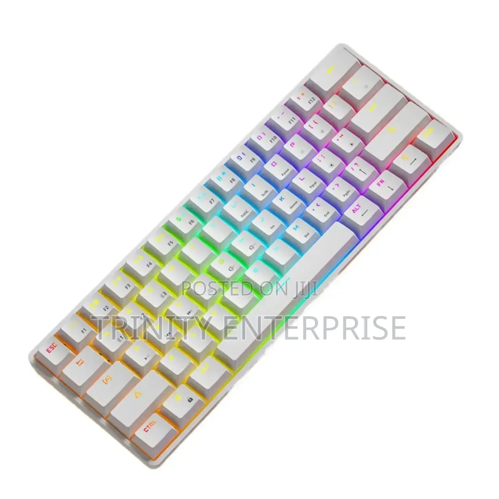Blue Switch Gaming Keyboard 60 Percent RGB Gamer Compact Keyboards