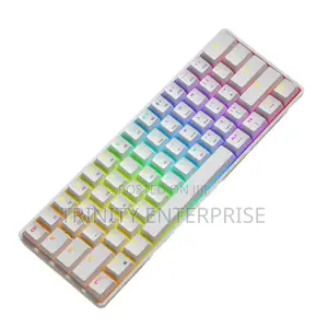 Blue Switch Gaming Keyboard 60 Percent RGB Gamer Compact Keyboards