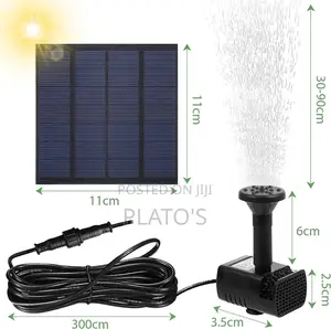 Outdoor Solar Fountain Pump Solar Water Fountain Garden Decorative