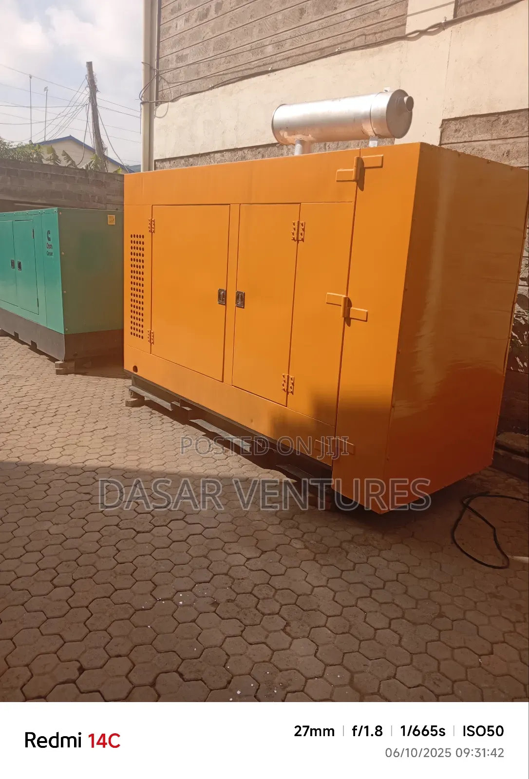 Generator Hire 100kva Perkins