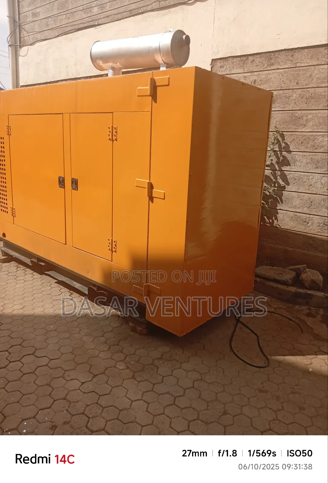 Generator Hire 100kva Perkins