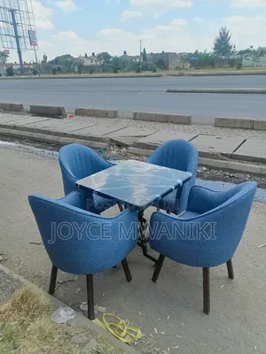 Restaurant Vip Set With Marble Square Table 