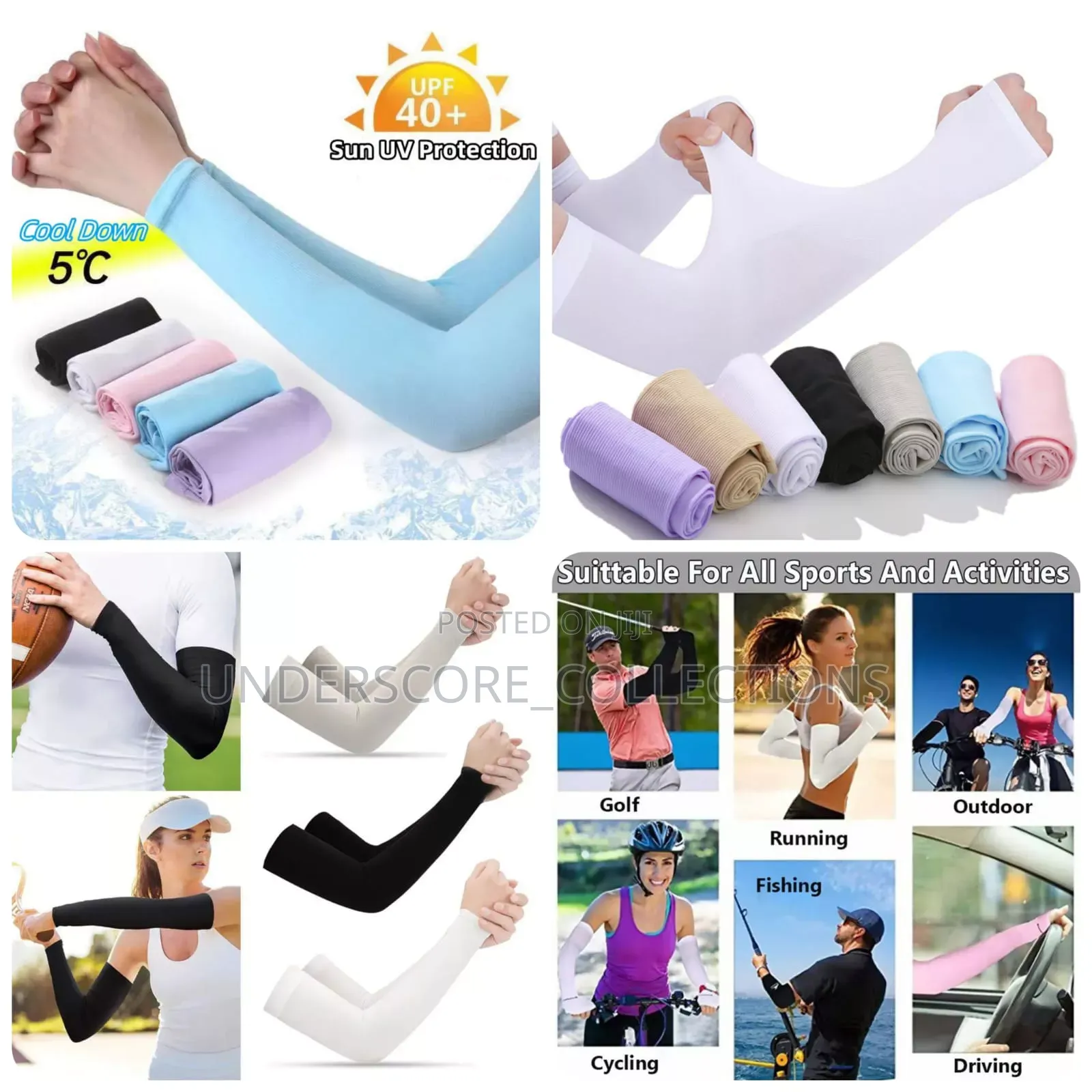 2pcs Anti-Sunburn Arm Sleeves*