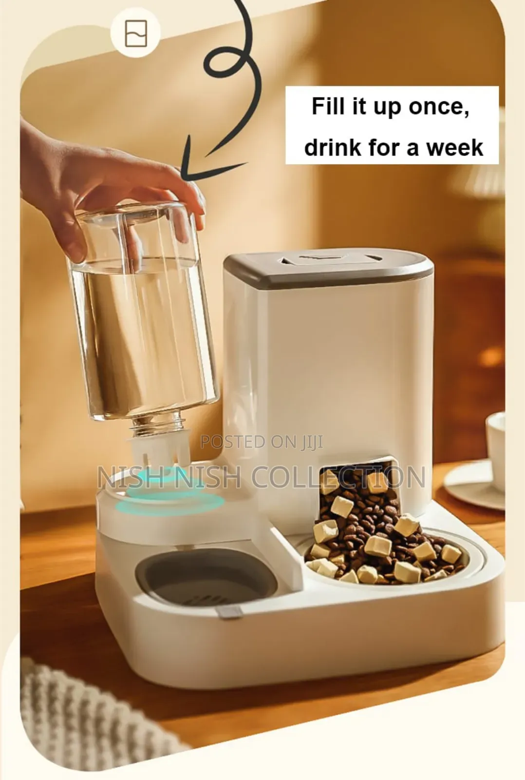 2in1 Automatic Pet Food Dispenser