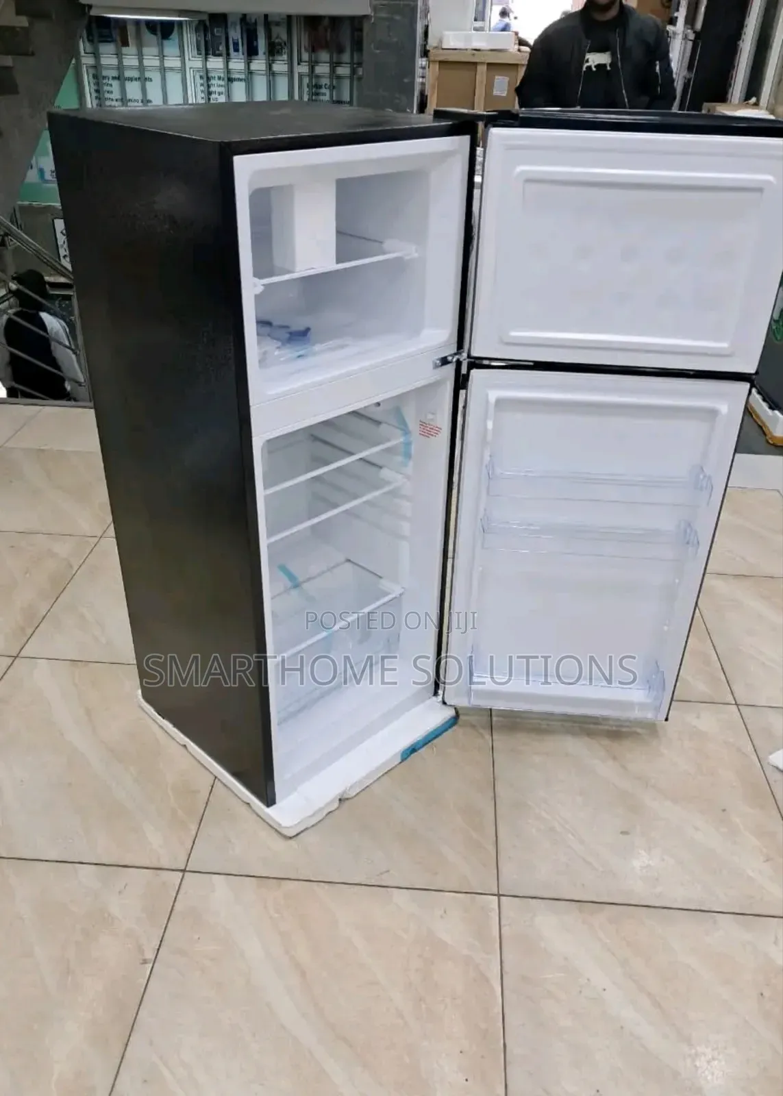 Von 175l Double Door Refrigerator With Top Freezer