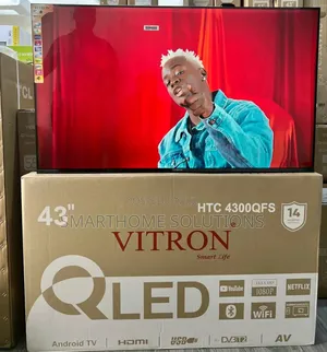 Qled Panel 43" Smart Frameless Tv Htc4300qfs Frameless Tv