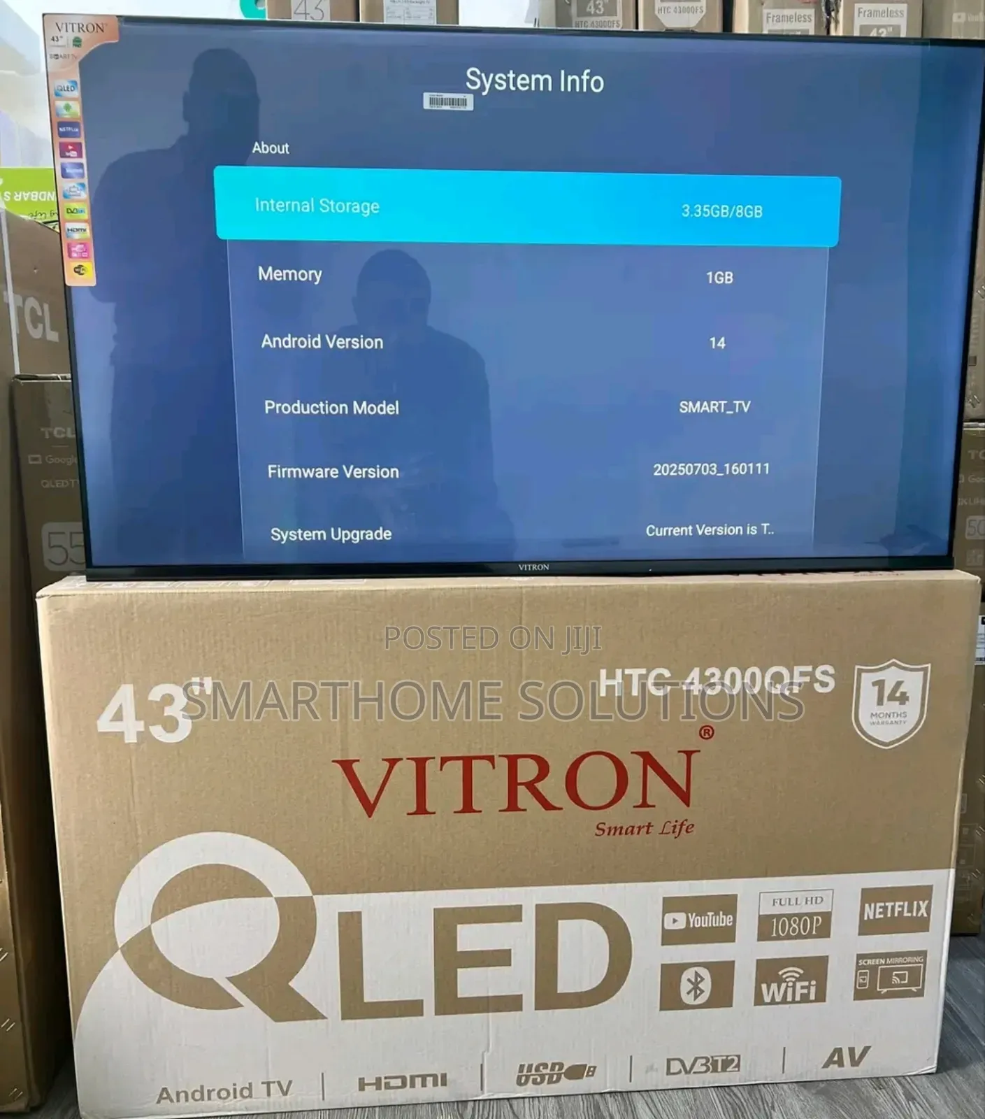 New In Offer Offer While Stock Last Qled Vitron Inches 43