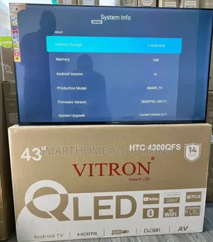 New In Offer Offer While Stock Last Qled Vitron Inches 43
