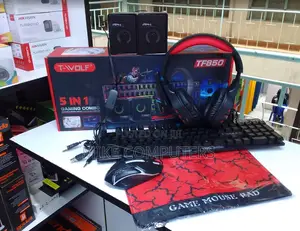 5 in 1 Gaming Keyboard and Mouse Combo