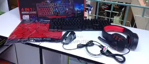 Combos Mechanical Feel Gaming Sets RGB Backlight Keyboard