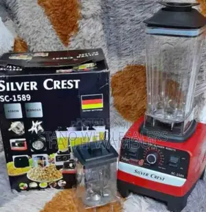 2in1- Silver Crest Commercial Blender