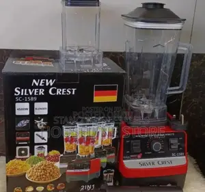 Sc 1589- 2in1 - Silver Crest Commercial Blender