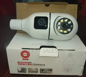 2 Lens V380pro Bulb Camera With Night Lights