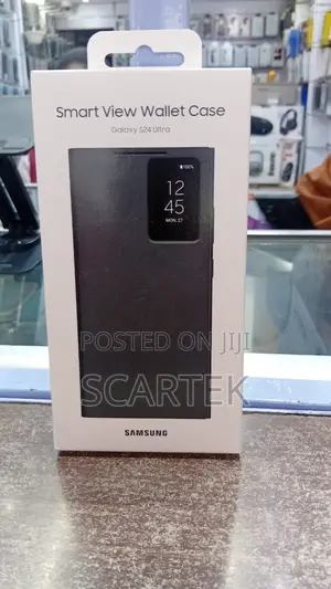 Smart View Wallet Case For S24 Ultra