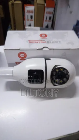 Dual Lens V380 Bulb Camera
